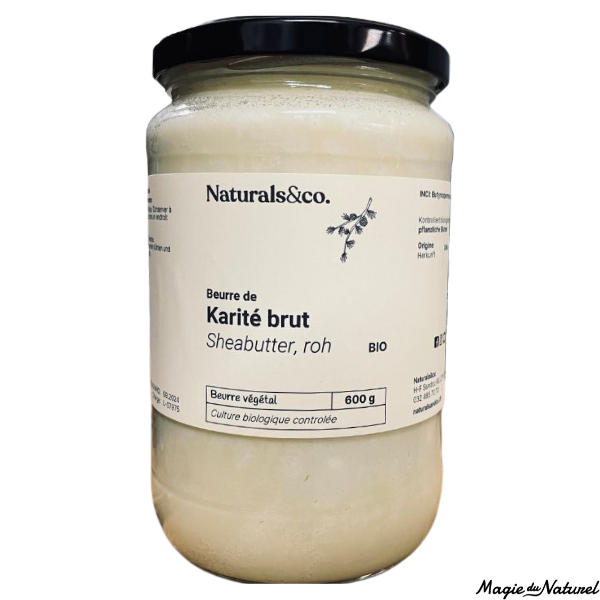 Beurre de karité bio brut non raffiné - 100 ml