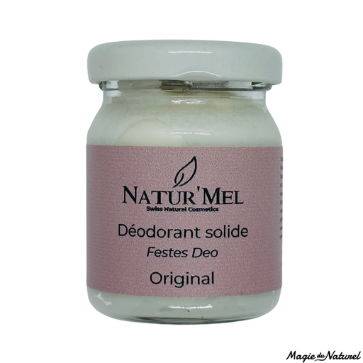 Déodorant solide « L'Original » - 50ml l Natur'Mel Cosm'Ethique l La Magie du Naturel l SUISSE