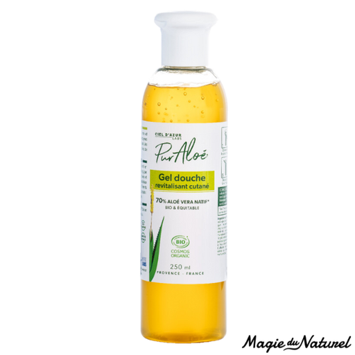 Gel douche - 70% Aloé Vera - 250 ml l Pur Aloé l La Magie du Naturel l SUISSE