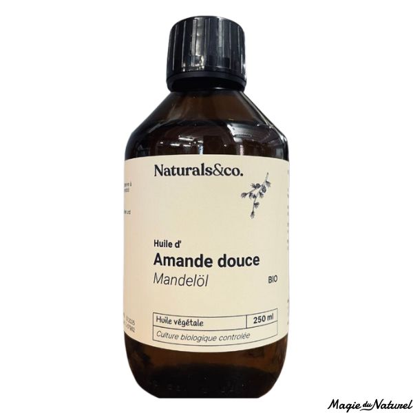 Huile d'Amande douce BIO l Naturals&Co l La Magie du Naturel l SUISSE