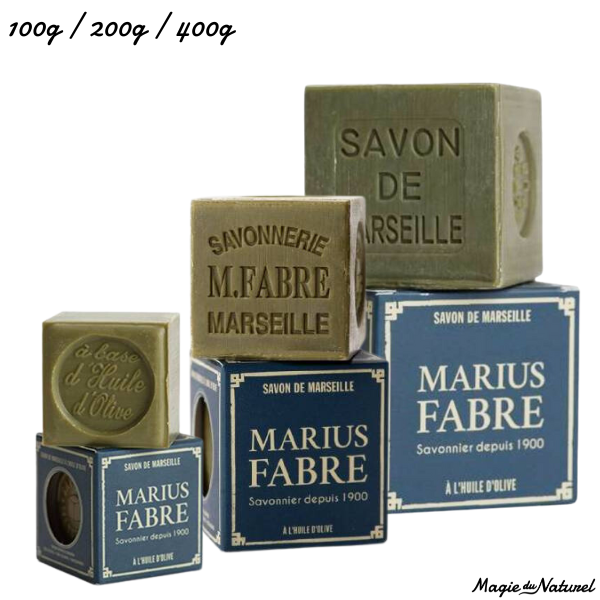 Savon de Marseille à l'huile d'olive (72% d’huile vegetale) l Marius Fabre l La Magie du Naturel l SUISSE