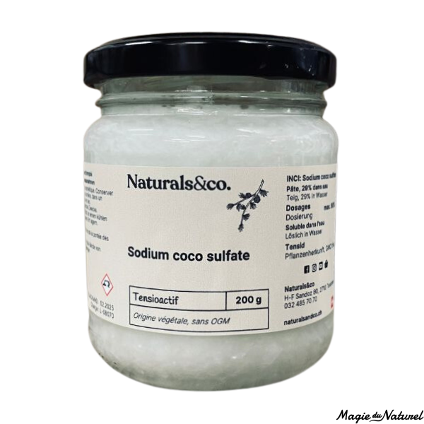 Sodium coco sulfate pâte (SCS) l Naturals&Co l La Magie du Naturel l SUISSE