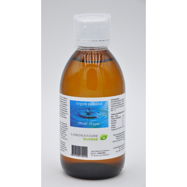 Argent colloïdal - 15 ppm l Laboratoire suisse l La Magie du Naturel l SUISSE