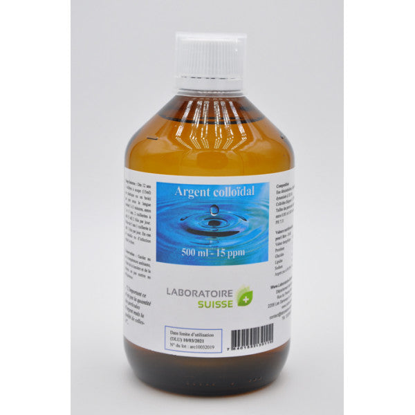 Argent colloïdal - 15 ppm l Laboratoire suisse l La Magie du Naturel l SUISSE