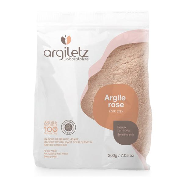 Argile rose poudre ultra-ventilée 200 g l Argiletz l La Magie du Naturel l SUISSE