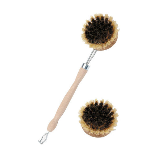 Brosse vaisselle laiton/fibre l La droguerie écologique l La Magie du Naturel l SUISSE