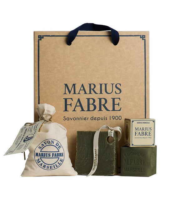 Coffret cadeau "Découverte du savon de Marseille" - SANS HUILE DE PALME l Marius Fabre l La Magie du Naturel l SUISSE