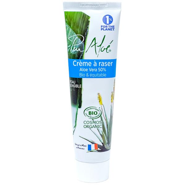 Crème à raser - 50% Aloé Vera - 100ml l Pur Aloé l La Magie du Naturel l SUISSE