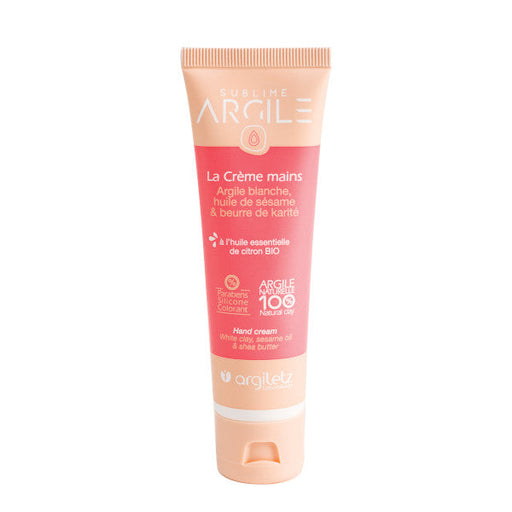 Crème mains à l'argile blanche bio 50 ml l Argiletz l La Magie du Naturel l SUISSE