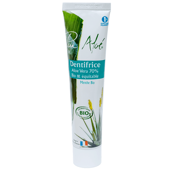 Dentifrice 70% Aloé Vera - 75ml l Pur Aloé l La Magie du Naturel l SUISSE