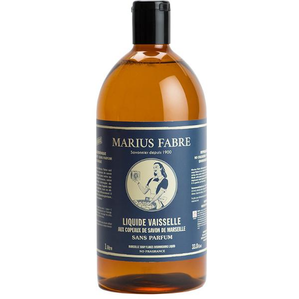 Liquide vaisselle aux copeaux de Savon de Marseille SANS HUILES DE PALMES l Marius Fabre l La Magie du Naturel l SUISSE