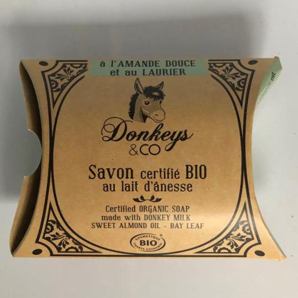 Savon au lait d'ânesse à l'amande douce et laurier l Donkeys&Co l La Magie du Naturel l SUISSE