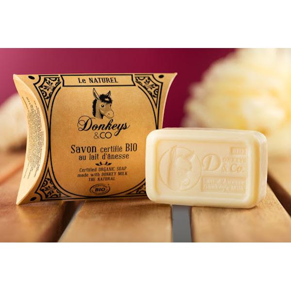 Savon au lait d'ânesse Bio 100g - Le Naturel l Donkeys&Co l La Magie du Naturel l SUISSE