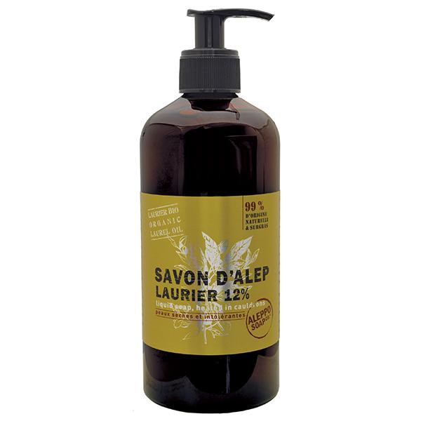 Savon d'Alep liquide 12% 500ml l Aleppo Soap Co. l La Magie du Naturel l SUISSE