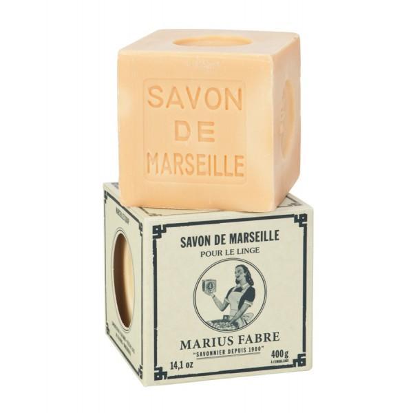 Savon de Marseille blanc pour le linge SANS HUILE DE PALMES l Marius Fabre l La Magie du Naturel l SUISSE