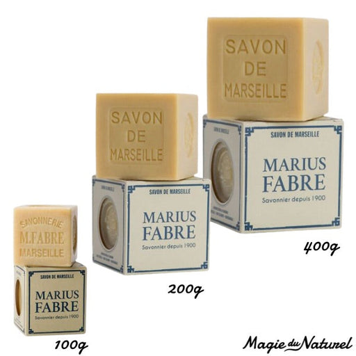 Savon de Marseille blanc pour le linge SANS HUILE DE PALMES l Marius Fabre l La Magie du Naturel l SUISSE