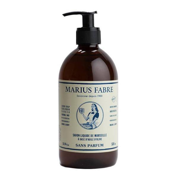 Savon liquide de Marseille, sans parfum l Marius Fabre l La Magie du Naturel l SUISSE